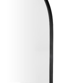 Amber &amp; Fern Black Superia Arch Stainless Steel Mirror