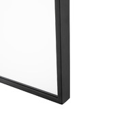 Amber &amp; Fern Black Superia Arch Stainless Steel Mirror