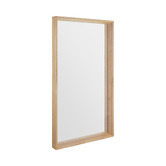 Amber &amp; Fern Sloan Pine Wood Wall Mirror