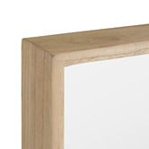 Amber &amp; Fern Sloan Pine Wood Wall Mirror