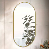 Amber &amp; Fern Sigrun Oval Wall Mirror
