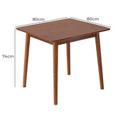 Amber &amp; Fern Danish Rubberwood Dining Table