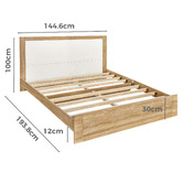 Amber &amp; Fern Kamila Platform Bed