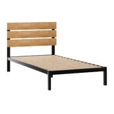 Amber &amp; Fern Jaro Rubberwood King Single Bed Frame