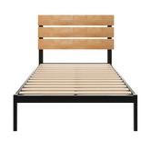 Amber &amp; Fern Jaro Rubberwood King Single Bed Frame