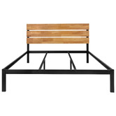 Amber &amp; Fern Jaro Rubberwood King Single Bed Frame