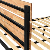 Amber &amp; Fern Jaro Rubberwood King Single Bed Frame