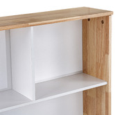 Amber &amp; Fern Eli Rubberwood Bed Frame with Drawers