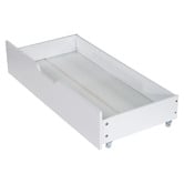 Amber &amp; Fern Dana Rubberwood Bed Frame with Drawers
