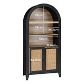 Amber &amp; Fern Amira Arched Bookcase