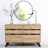 Amber &amp; Fern Luca 6 Drawer Chest