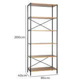 Amber &amp; Fern Madina 6 Tier Shelving Unit