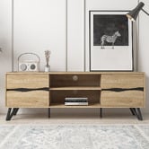 Amber &amp; Fern 160cm Luca Entertainment Unit