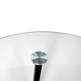 Amber &amp; Fern Brixton Round Glass Dining Table