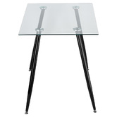 Amber &amp; Fern Brixton Glass Dining Table