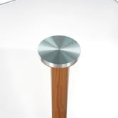 Amber &amp; Fern Brixton Glass Dining Table