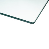 Amber &amp; Fern Brixton Glass Dining Table