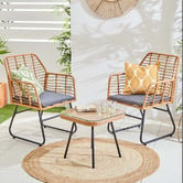 Amber &amp; Fern 2 Seater Arias Outdoor Lounge Set