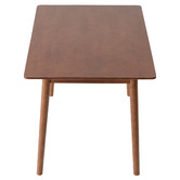 Amber &amp; Fern 6 Seater Danish Rubberwood Dining Table