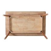 Amber &amp; Fern 6 Seater Danish Rubberwood Dining Table