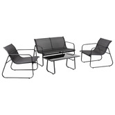 Amber &amp; Fern 4 Seater Francis Outdoor Lounge Set