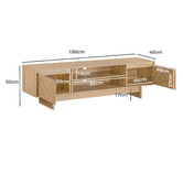 Amber &amp; Fern 180cm Jones Lowline TV Unit