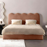 Amber &amp; Fern Hughes Boucle Gas Lift Bed