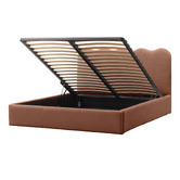 Amber &amp; Fern Hughes Boucle Gas Lift Bed