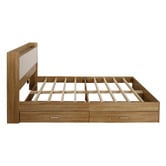 Amber &amp; Fern Otelia Bed Frame with USB Port &amp; Drawers