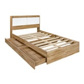 Amber &amp; Fern Otelia Bed Frame with USB Port &amp; Drawers