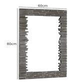 Amber &amp; Fern Burbank Paulownia Wood Wall Mirror