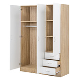 Amber &amp; Fern Jazmine 3 Door &amp; 3 Drawer Wardrobe