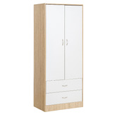 Amber &amp; Fern Jazmine 2 Door &amp; 2 Drawer Wardrobe