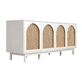 Amber &amp; Fern Amira 4 Door Rattan Sideboard