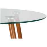 Amber &amp; Fern 4 Seater Natural Adeline Dining Table &amp; Chair Set