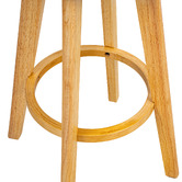 Amber &amp; Fern 71.5cm Yuri Boucle Swivel Bar Stools