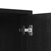 Amber &amp; Fern Black Kleon 3 Door Sideboard