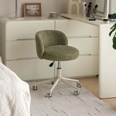 Amber &amp; Fern Eryx Boucle Office Chair
