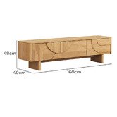 Amber &amp; Fern Kleon 3 Door Entertainment Unit