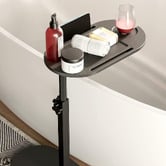 Amber &amp; Fern Lisbon Bamboo &amp; Steel Side Table