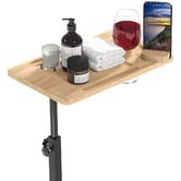 Amber &amp; Fern Nobi Bamboo &amp; Steel Side Table