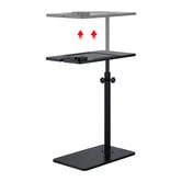 Amber &amp; Fern Nobi Bamboo &amp; Steel Side Table