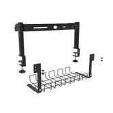 Amber &amp; Fern Ripley 1 Tier Desk Shelf with Under Desk Cable Management