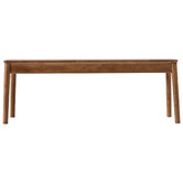 Amber &amp; Fern 3 Seater Danish Rubberwood Dining Bench