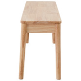 Amber &amp; Fern 3 Seater Danish Rubberwood Dining Bench