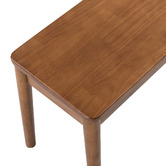 Amber &amp; Fern 3 Seater Danish Rubberwood Dining Bench