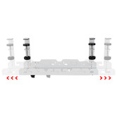 Amber &amp; Fern Ripley Steel Under Desk Cable Management