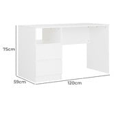Amber &amp; Fern Tamara 2 Drawer Desk
