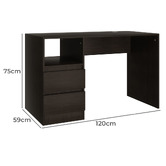 Amber &amp; Fern Tamara 2 Drawer Desk