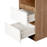 Amber &amp; Fern Tamara 2 Drawer Desk with Hutch